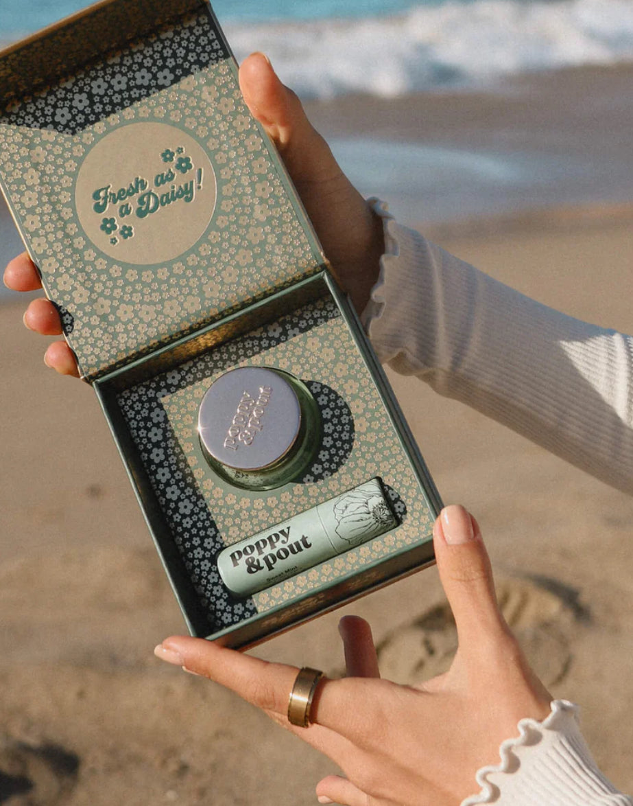 Poppy & Pout Lip Care Duo- Sweet Mint