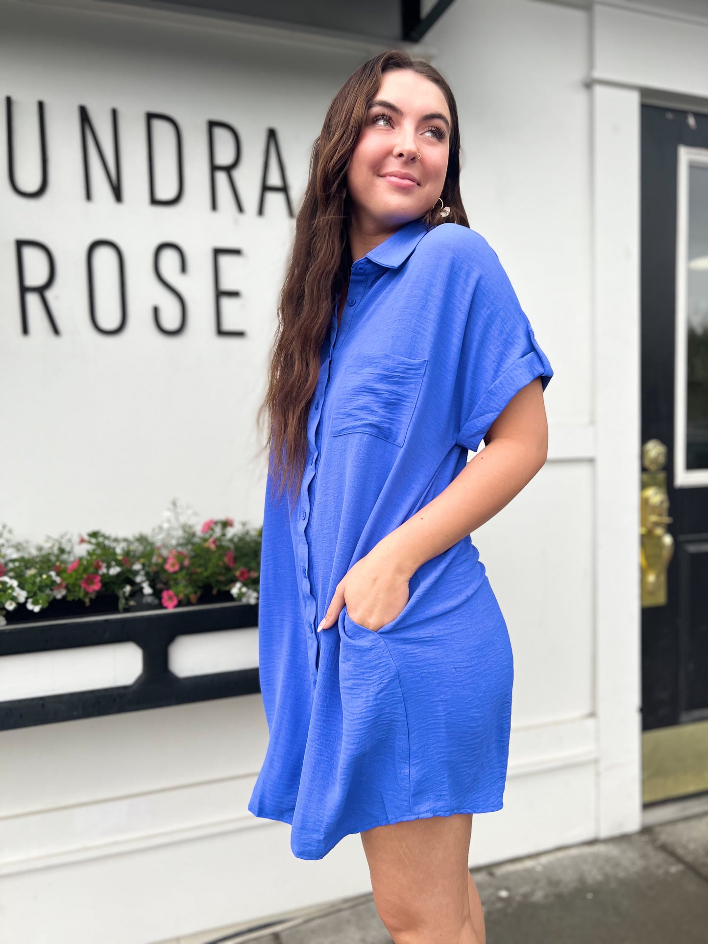 Ophelia shirt dress