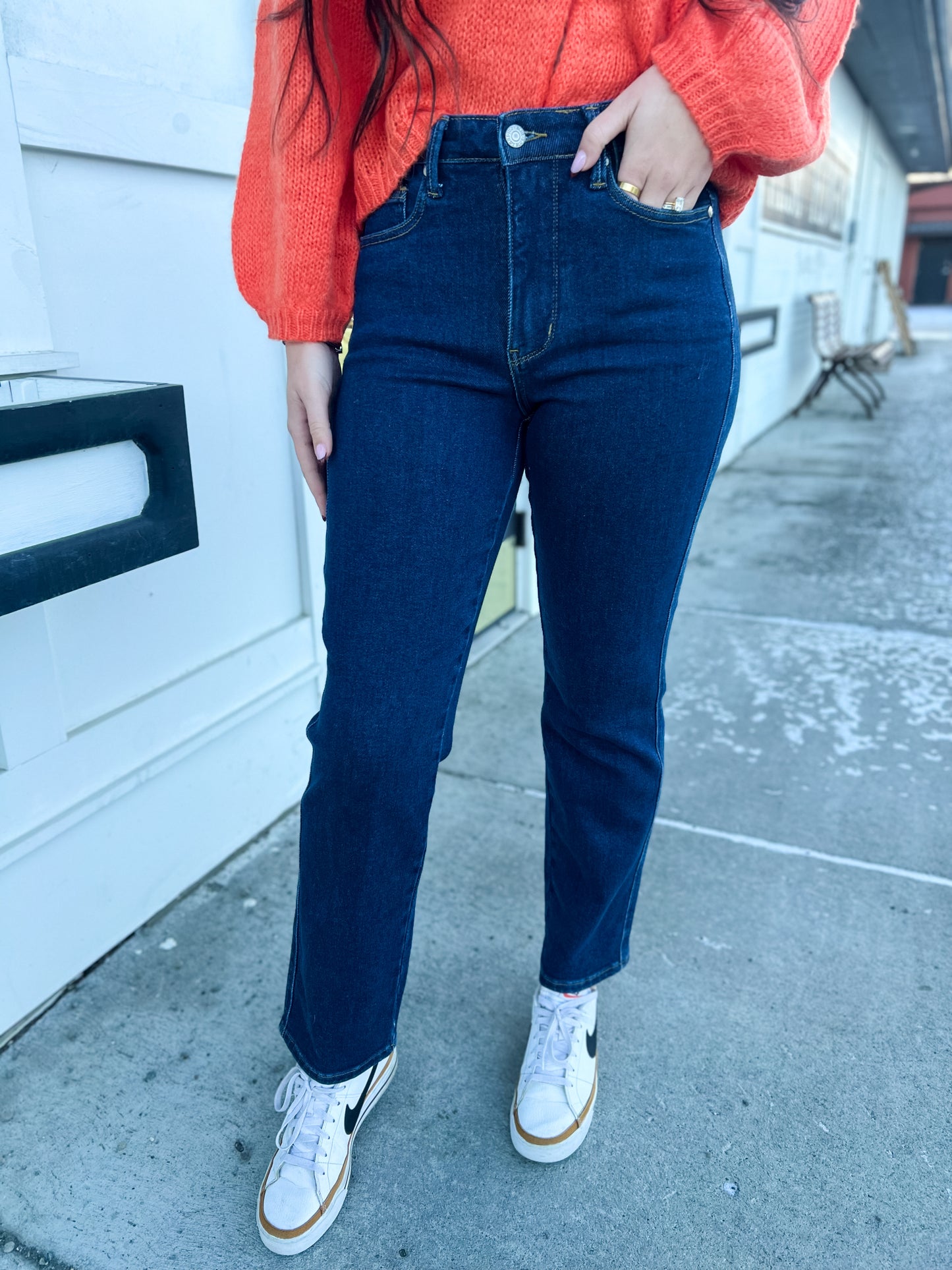 Kiara Tummy Control Classic Straight Denim