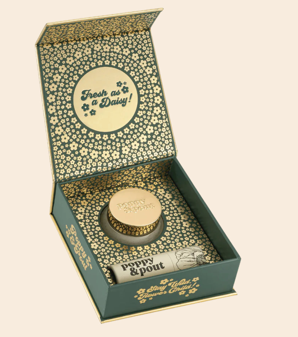 Poppy & Pout Lip Care Duo- Marshmallow Creme