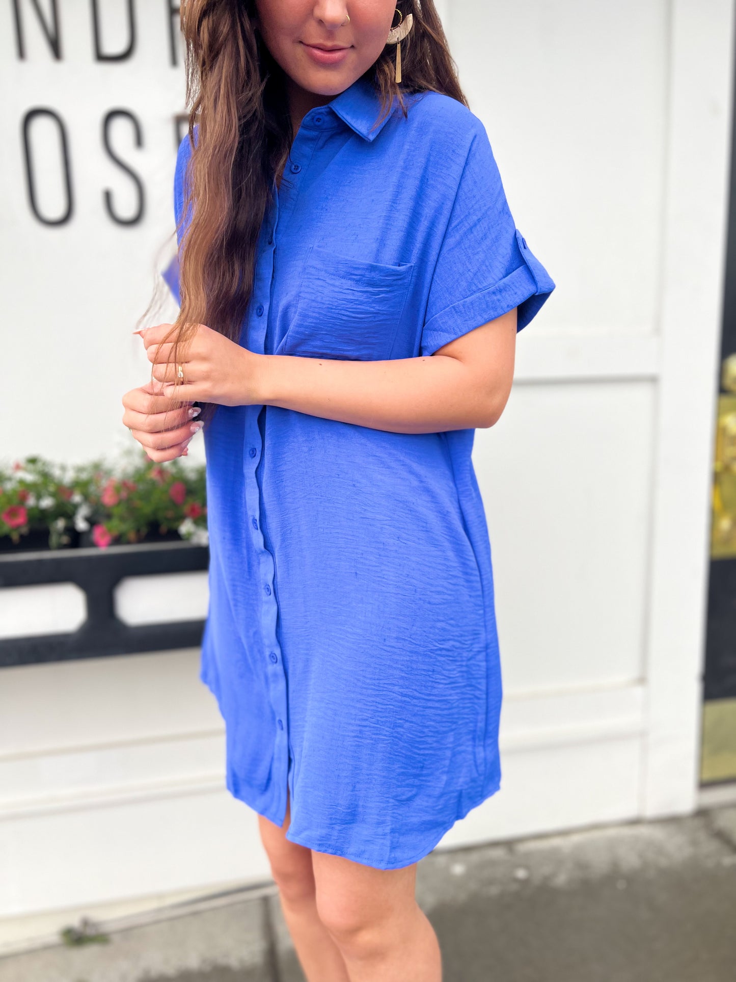 Ophelia shirt dress