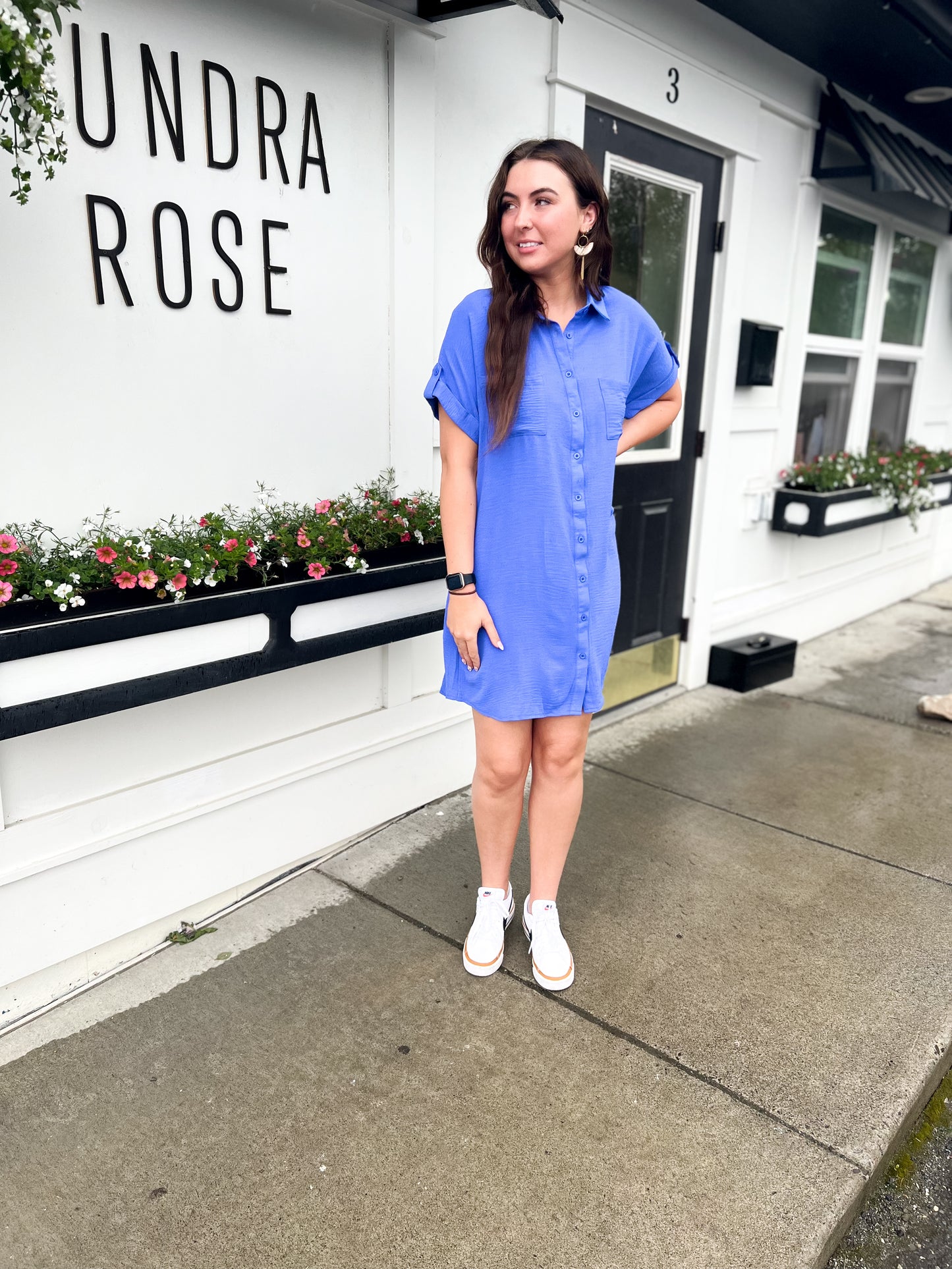 Ophelia shirt dress
