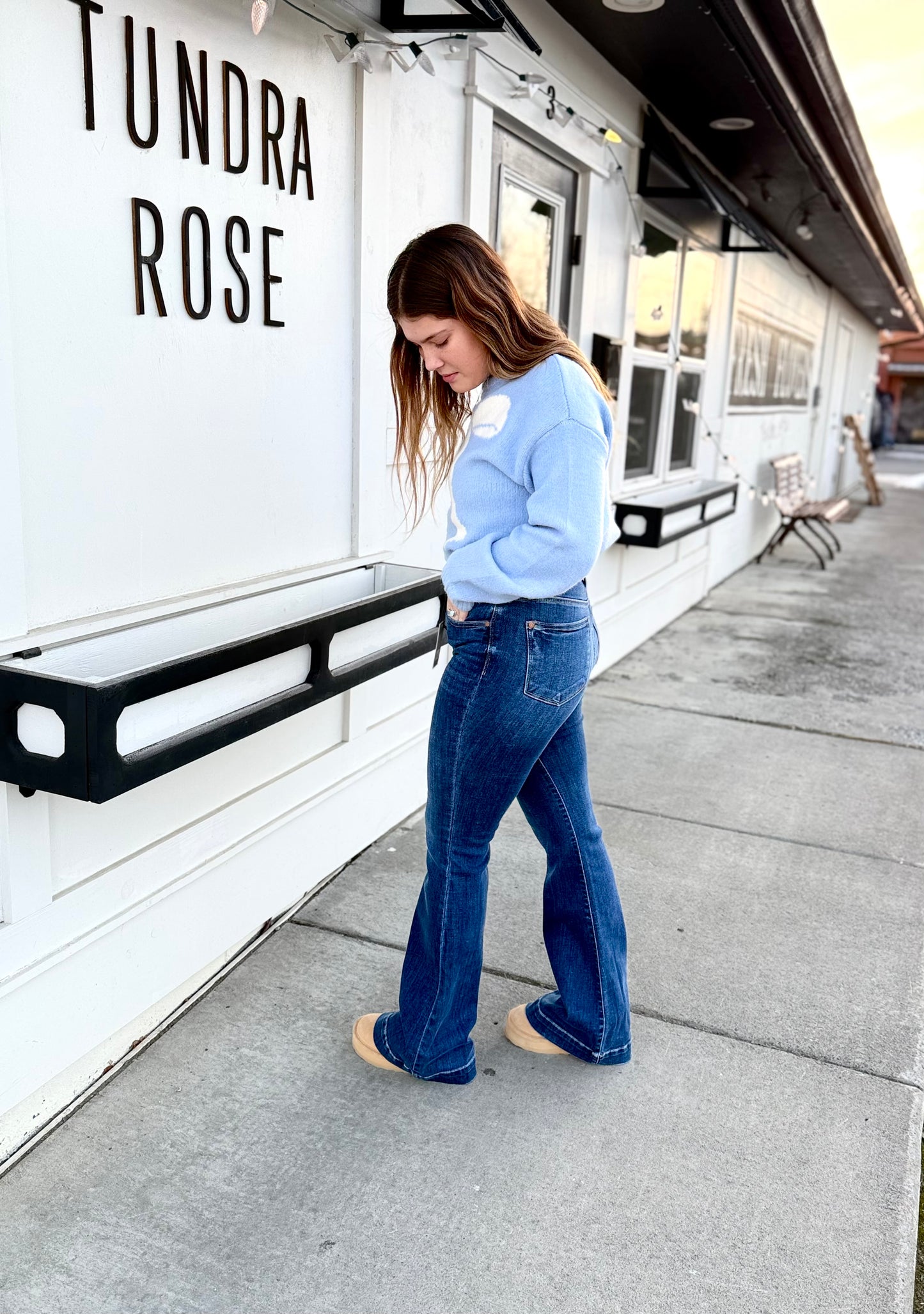 Alexander HW Wide Hem Flare