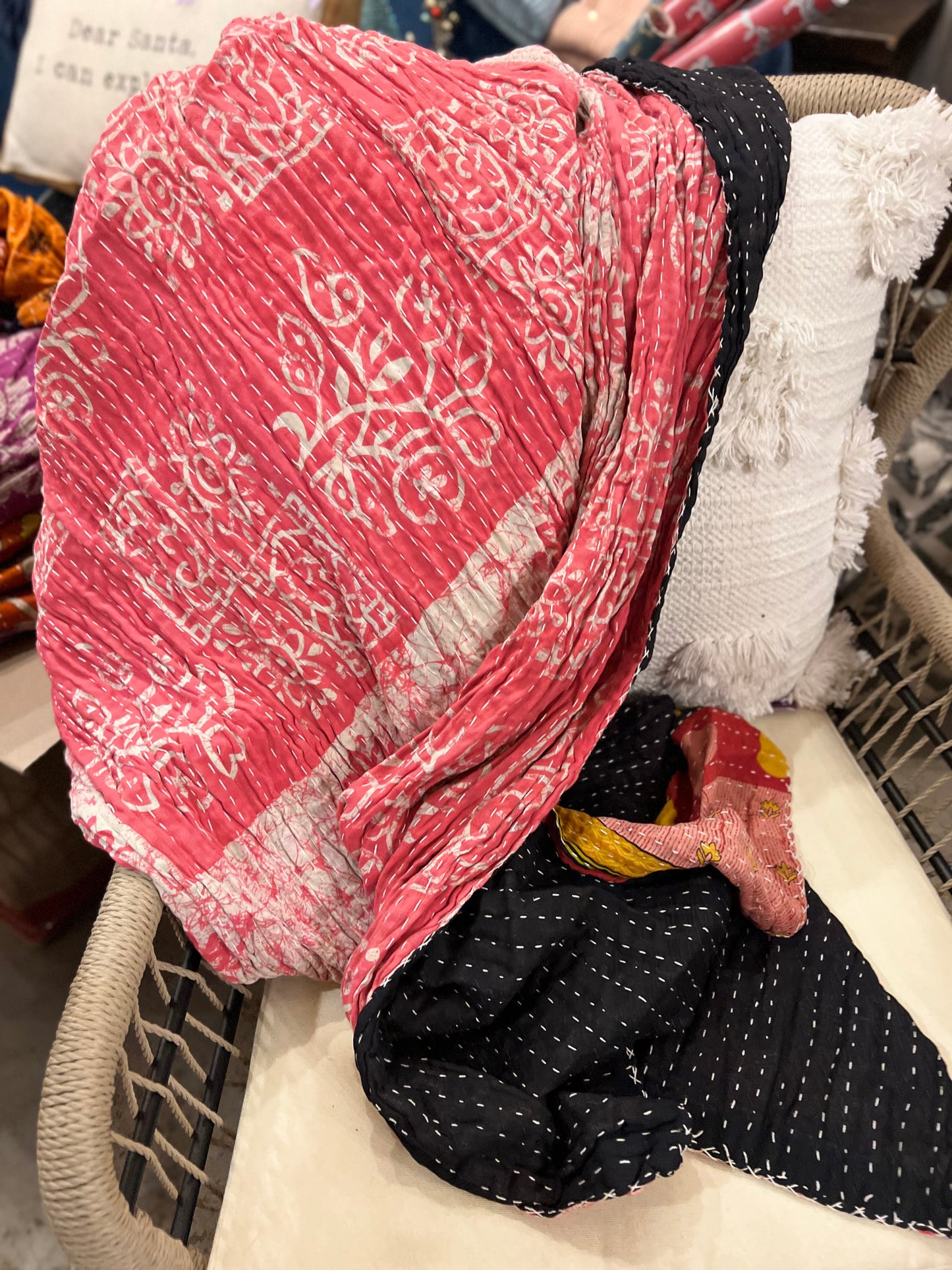 Kantha Throw Blankets- NEW Patterns