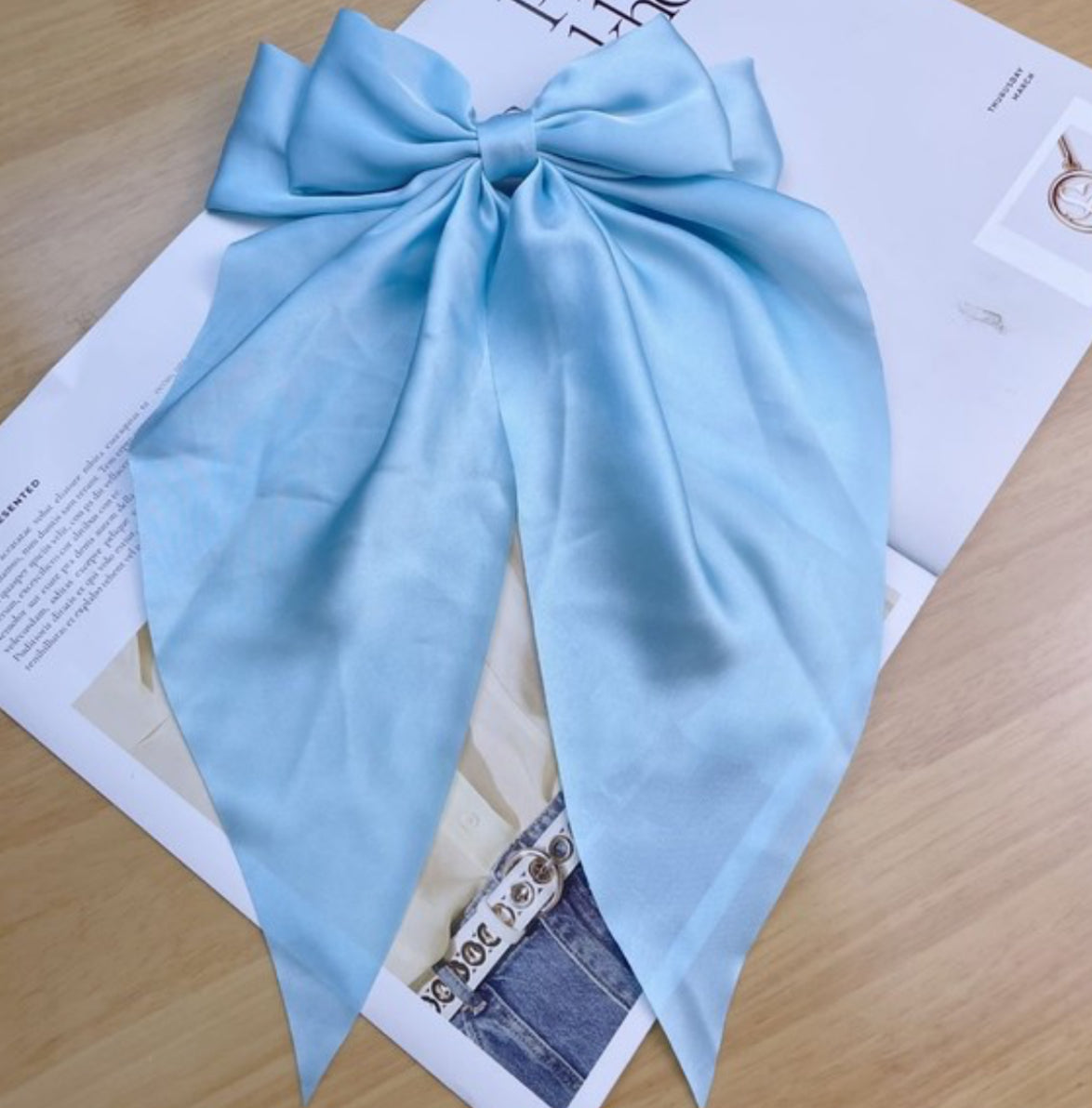 Satin Hair Bow- More Colors