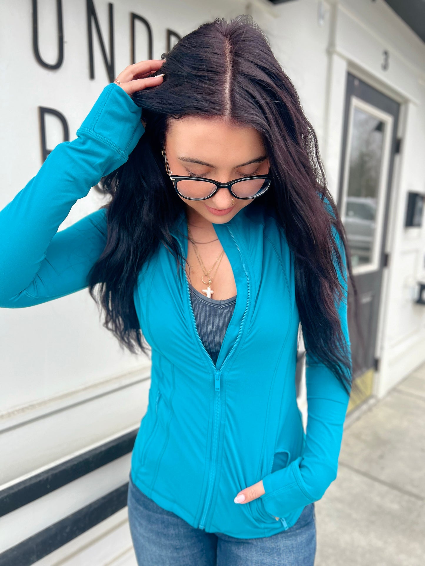 Define Success Jacket- Hawaiian Blue