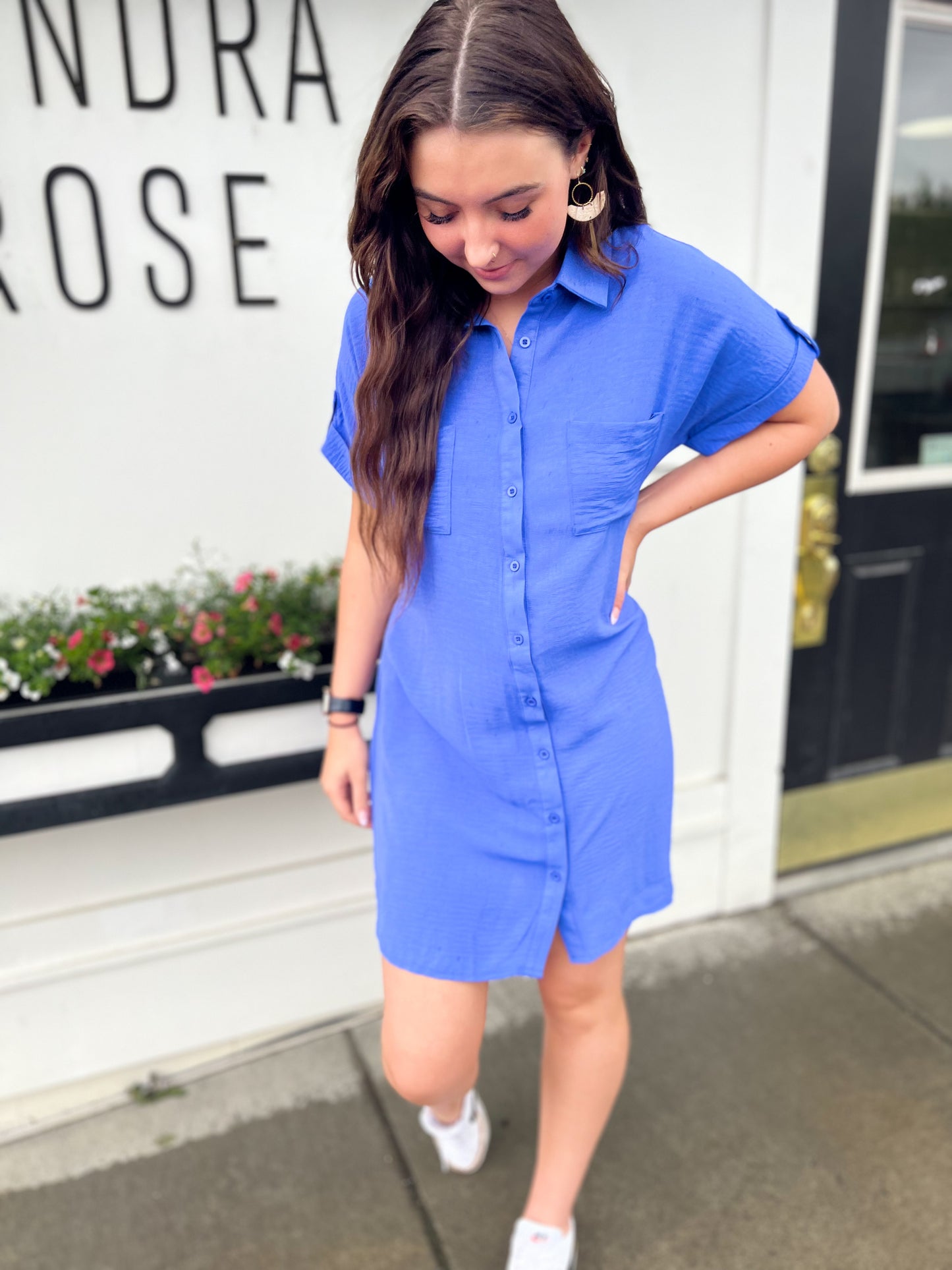 Ophelia shirt dress