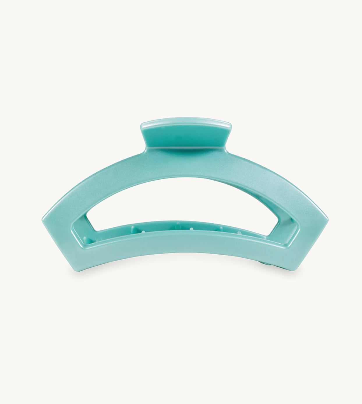 Open Totally Turquoise Small Claw Hair Clip