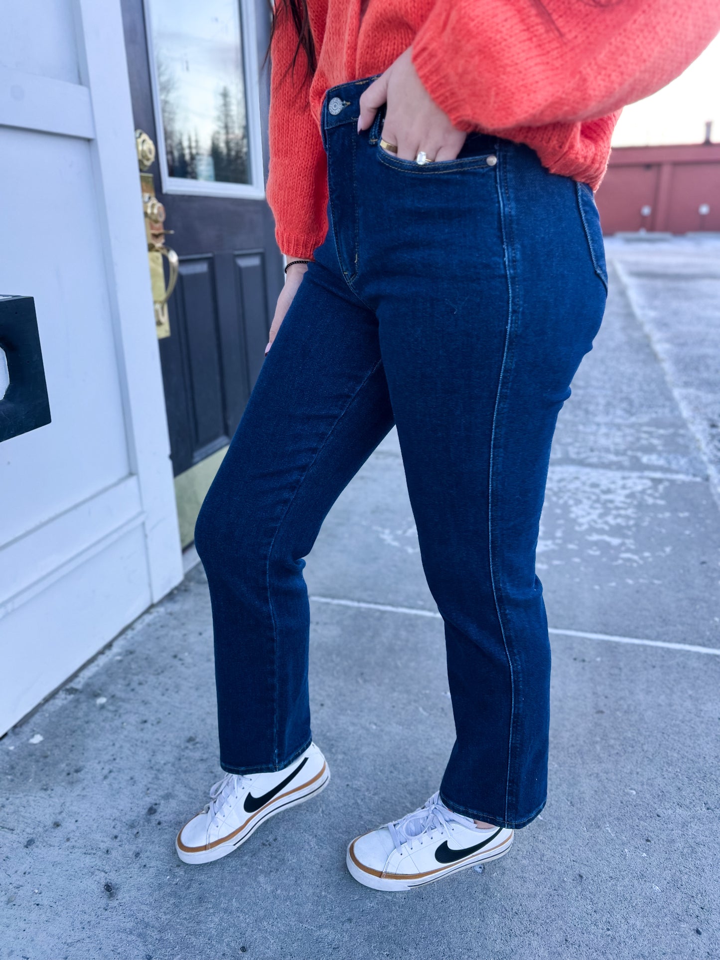 Kiara Tummy Control Classic Straight Denim