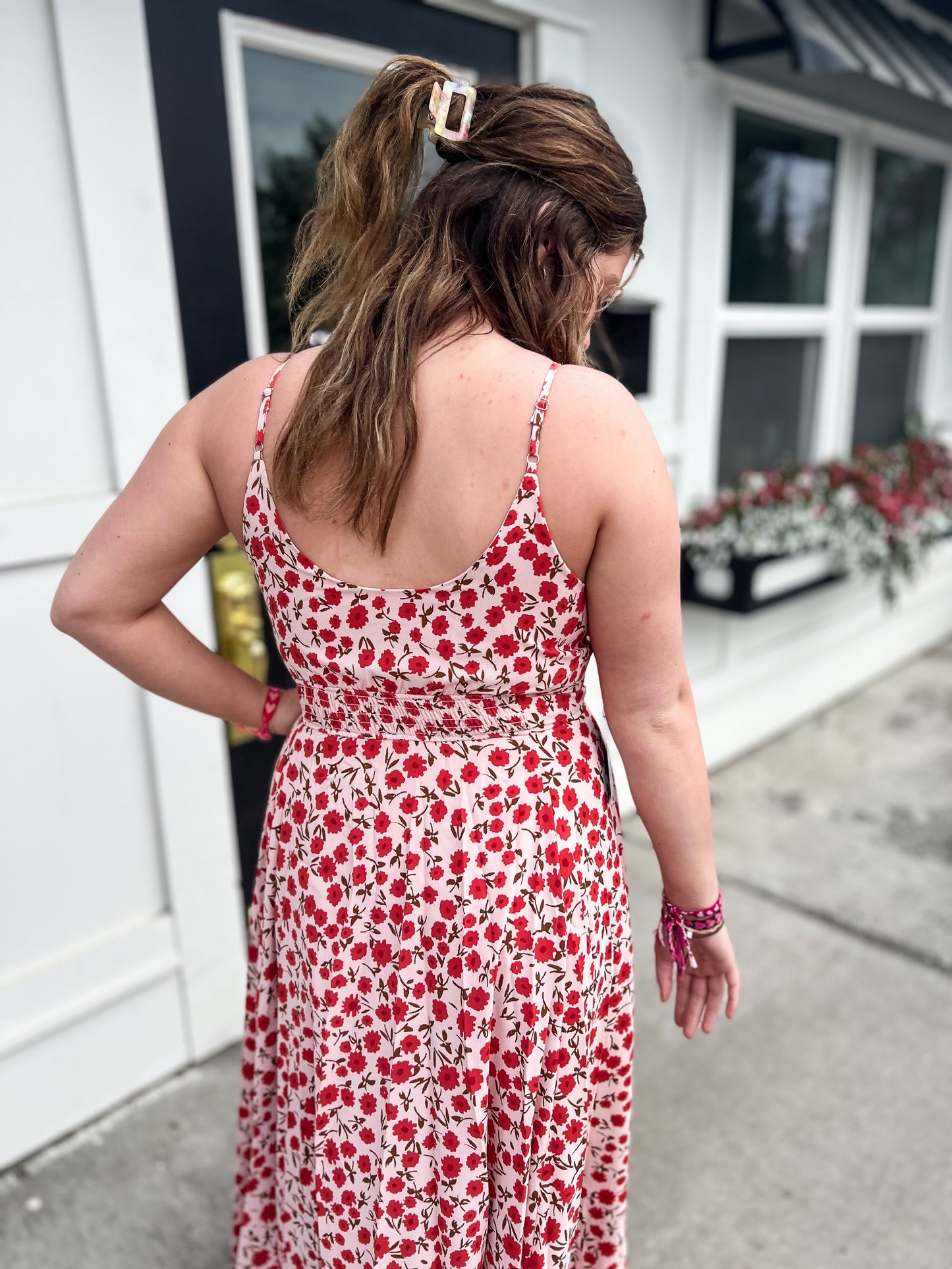 Darcy Peony Floral Maxi Dress