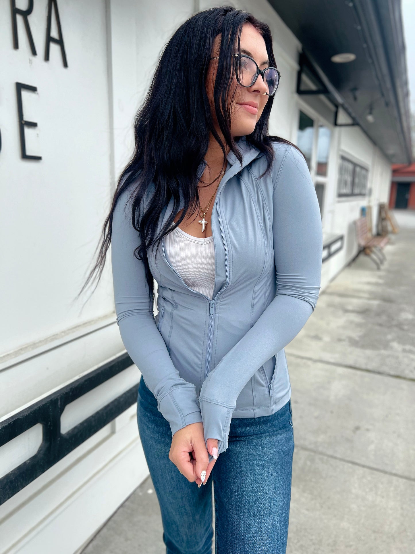 Define Success Jacket- Rhino Grey