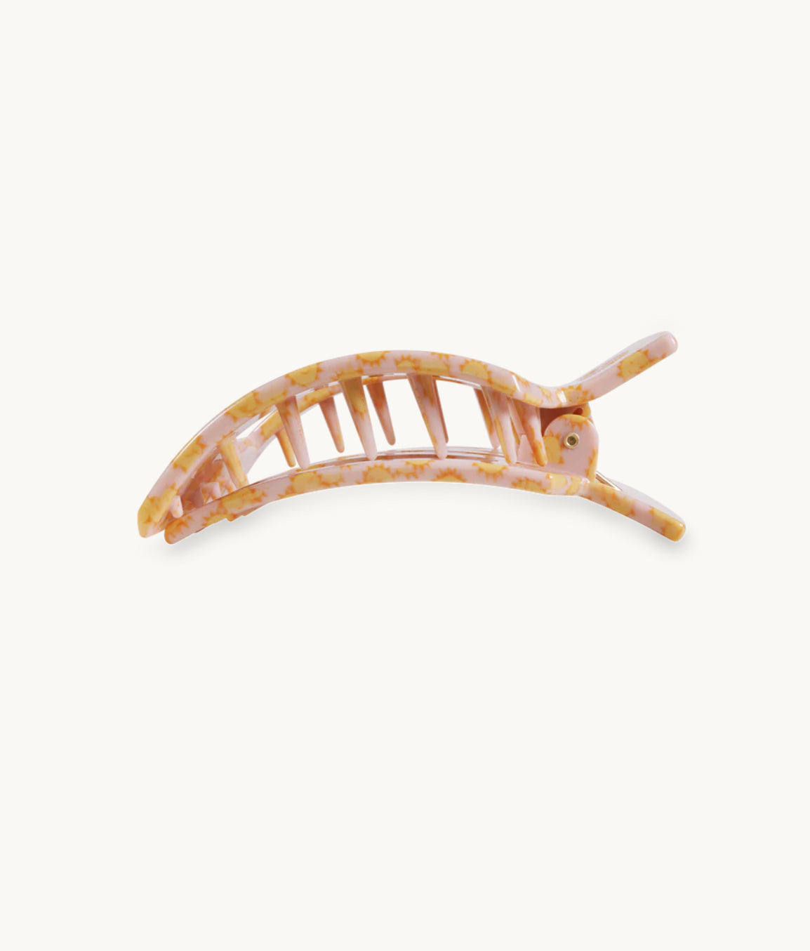 Sunny Days Ahead Large Flat Square Hair Clip