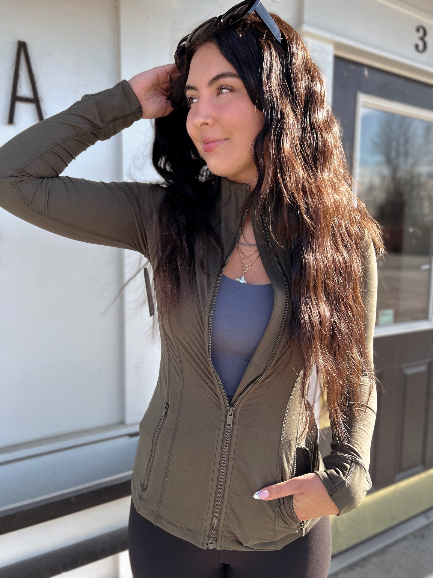 Define Success Jacket- Olive