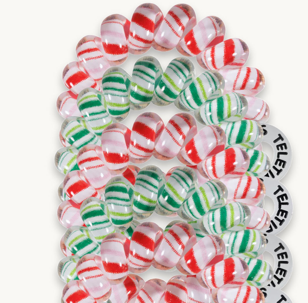 Candy Cane Christmas Tiny Teleties