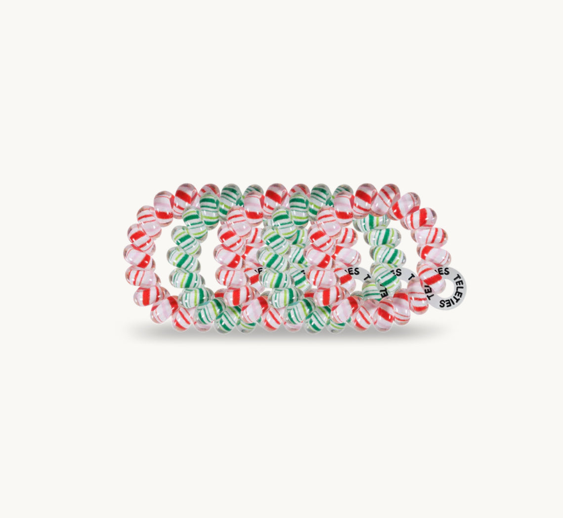 Candy Cane Christmas Tiny Teleties