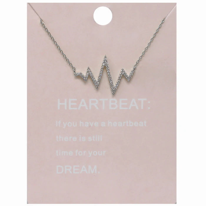 Heartbeat Pendant Necklace