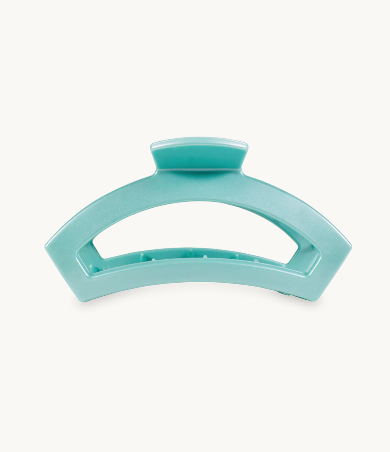 Open Totally Turquoise Large Claw Hair Clip