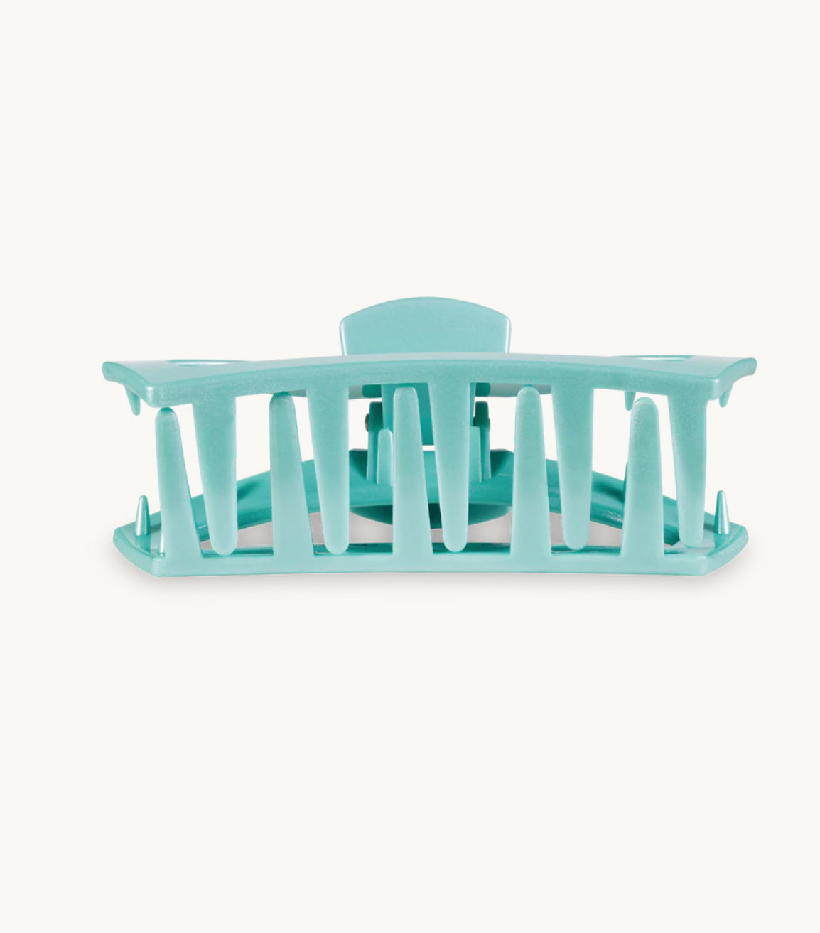Open Totally Turquoise Small Claw Hair Clip