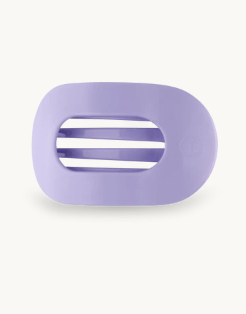 Lilac You Large Flat Round Clip