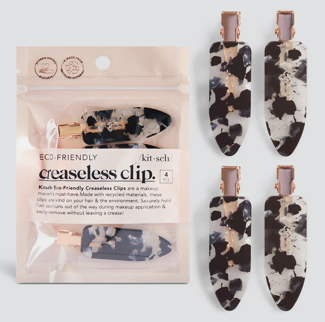 Creaseless Hair Clips 4 Pack