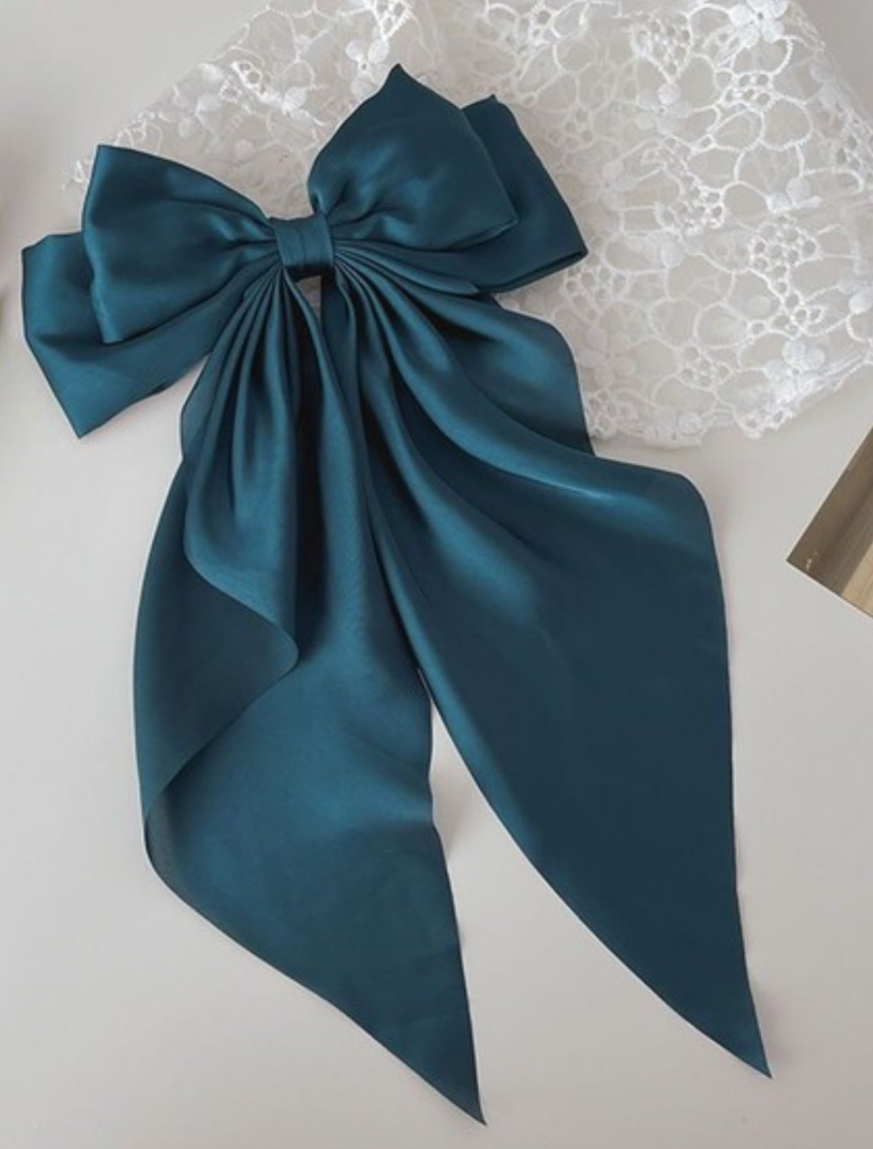 Satin Hair Bow- More Colors