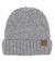 CC Cross Cross Patter Cuff Beanie- Melange Grey