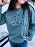 Local Fleece Round Neck Sweater- Ash Jade