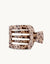 Blonde Tortoise Medium Flat Square Hair Clip