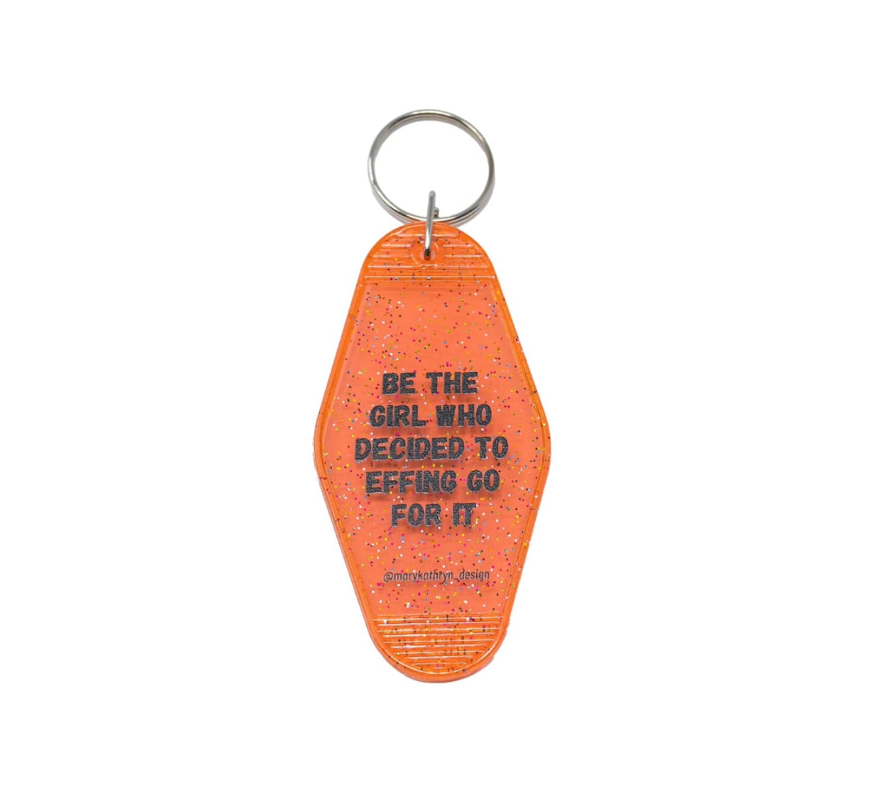 Effing Go For It Keychain