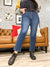 Kacey HR Slim Straight Denim