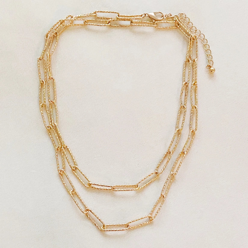 Dianne Long Chain Link Necklace