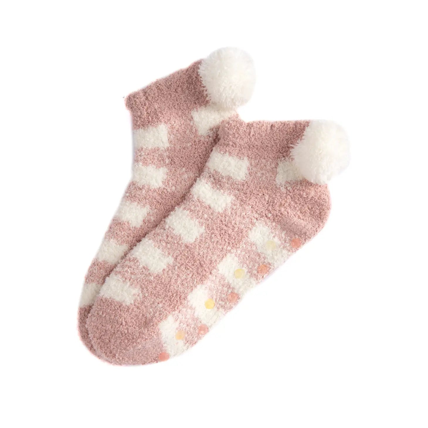 Chloe Home Socks - Blush